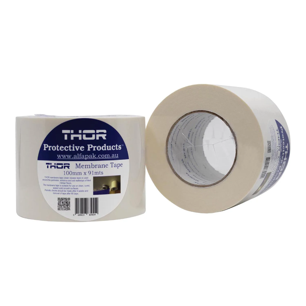 Low Residue Membrane Tape 100mm x 91m